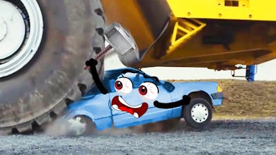 Biggest Monster Truck Crushing Car | Dump Truck Bad Operator Skill | Woa Doodles