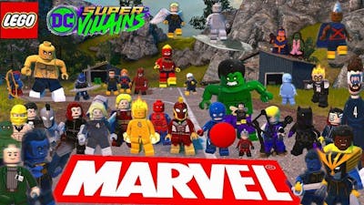 Marvel (X-MEN) characters in LEGO DC Super villains (PART 3)