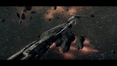 Twin Basestars (old and new) vs Galactica (Jupiter mk II)  - BSG Deadlock
