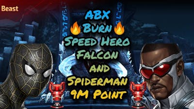 ABX Burn 🔥 Speed Hero: Spiderman and Falcon - Who will reach 9M points?