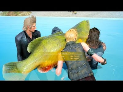 Final Fantasy XV Catch the Biggest Fish in the Game (Devil of the Cygilan)