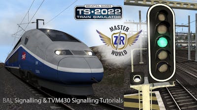BAL Signalling &amp; TVM430 Signalling Tutorials - Marseille - Avignon - TGV Duplex - TS 2022