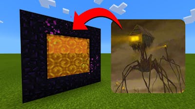How To Make A Portal To The House Head Dimension in Minecraft!