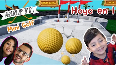 Hoyo en 1 en Golf It | Mini Golf 3D con la Bolita Amarilla | Juego Divertido