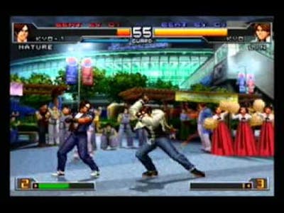 King of Fighters 2002 Unlimited Match PS2 Classic Matches 10/27/09 Part 3