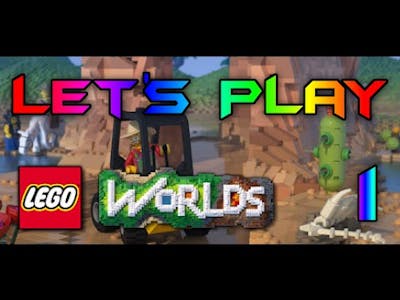 Let&#39;s Play - LEGO Worlds Part 1 | Longest fall in the game