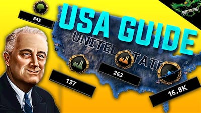 Hearts of Iron 4 Man the Guns USA Guide 1936 - 1945 (HOI4 MTG America Tutorial Expansion Guide)