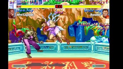 GGPO SSF2T Casuals - Afro Legends vs. Baramis Highlights