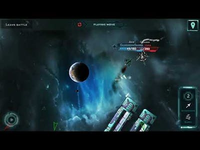 Space Front Gameplay (X-Wing like game)