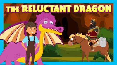 THE RELUCTANT DRAGON | NEW ENGLISH KIDS STORIES | TIA  TOFU STORYTELLING | BEDTIME KIDS HUT STORIES