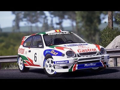 Toyota Corolla 1999 WRC - Replay