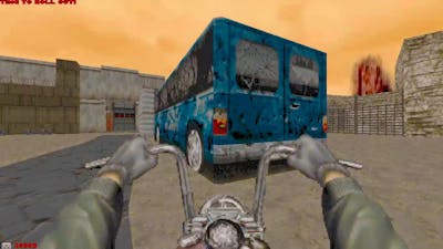 DOOM MOD ASHES 2063 Release 1 15 WITH DOOM 2 SPRITES By Vostyok TUTORIAL MAP 00 MAD MAX LIKE