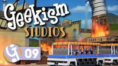 🎬 Western FX Show | Geekism Studios | Lets Play Planet Coaster #09