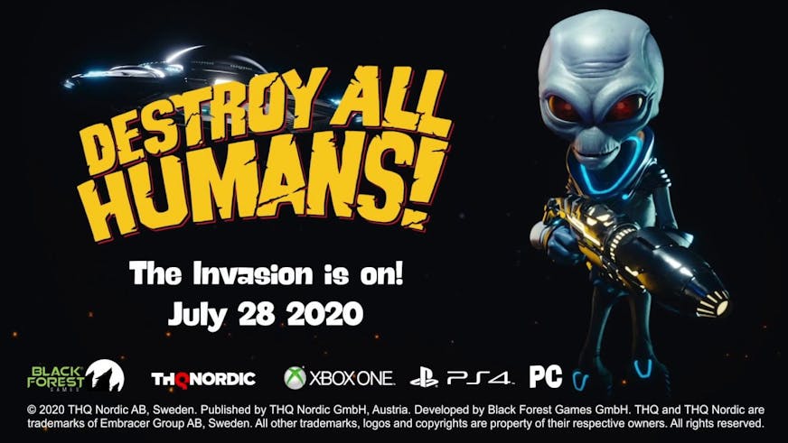 Destroy All Humans! de Xbox Clássico (Xbox 360) Full HD - 1080 