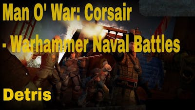 Man O&#39; War: Corsair - Warhammer Naval Battles - Gameplay - lots of ships