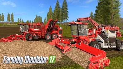 Farming Simulator 17 - Beet Harvest (Holmer Terra DOS T4-40  Felis 2 ECO Loader)