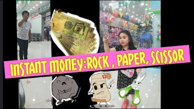 Easy Money Rock, Paper , Scissor Game // Twinkles Kutitap #Easymoney #rockpaperscissor  #indoorgame