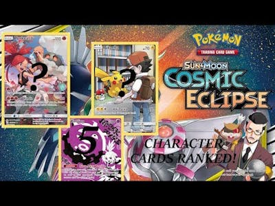 NEW Cosmic Eclipse Character Cards RANKED!