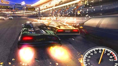 FlatOut 2 | route: Race, Riverday Circuit 2 | car: race class, Fortune | Gameplay