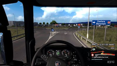 Euro Truck Simulator 2 - Pitesti to Bucuresti - Road to the Black Sea Gameplay (PC HD) [1080p60FPS]