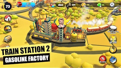 Train Station 2: Building Gasoline Factory (USA) Gameplay#11