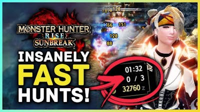 Monster Hunter Rise Sunbreak - How Fast Can You Slay The Final Boss? Speedrun Reaction