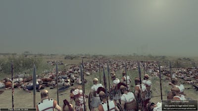Total War: Rome II Wrath of Sparta campaign battle - marines field battle