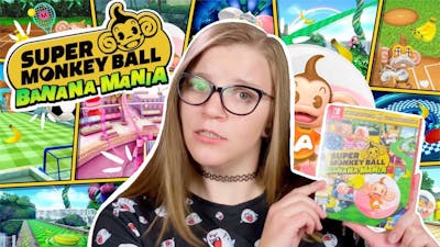 Unboxing Super Monkey Ball Mania Anniversary Edition - Nintendo Switch