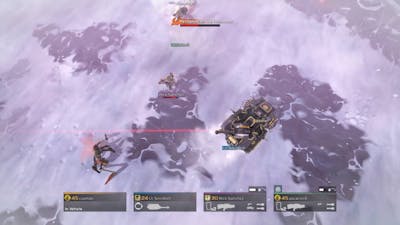 Helldivers - M5-32 HAV vs Hive Lord (on Snow)