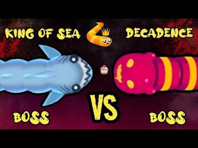 Decadence Boss Vs King Of Sea Boss In Snake.Io