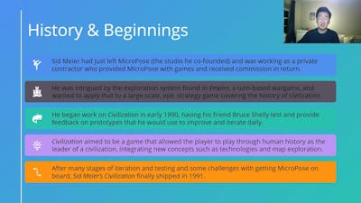 Sid Meiers Civilization | GAME 160N SUMMER 2020 | Draft 1