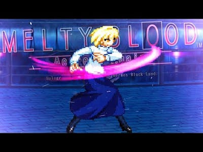 This Game is AMAZING! | Melty Blood Actress Again Current Code