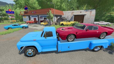 Buying abandoned car dealership full of classic cars | Farming Simulator 22