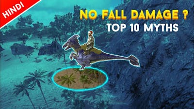 No Fall Damage ? 😮 - Top 10 New Mythbusters of Ark Mobile | Part 01