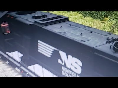 Norfolk Southern With Sd60 (Train Sim)