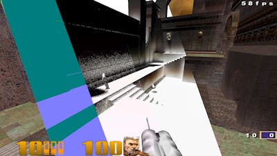 Quake 3 RTX (Ray traced) Test07