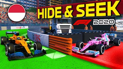 Formula 1 HIDE  SEEK at MONACO for the first time! New Game Mode on the F1 2020 Game?!