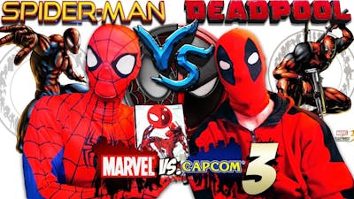 SPIDERMAN vs DEADPOOL - Ultimate Marvel vs Capcom 3 | MARVEL GAMEPLAY PARODY!