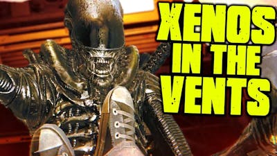 SO MANY XENOMORPHS IN THE AIR DAMN VENTS - Aliens Colonial Marines Gameplay