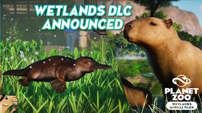 Wetlands DLC announced - Platypus, Small-clawed Otter, Capybara  More!