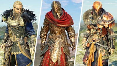 Dawn of Ragnarok - ALL Armor Sets Showcase (Assassin&#39;s Creed Valhalla)