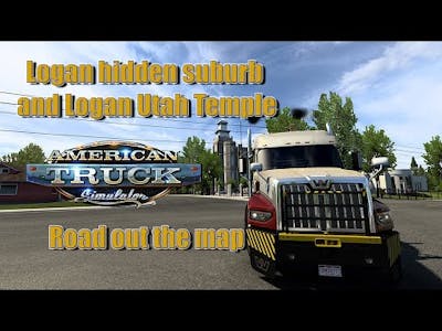 American Truck Simulator - Utah DLC, Logan hidden suburb (discover the undiscovered)