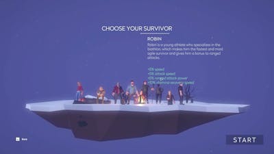 The Wild Eight Character Selection