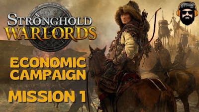 STRONGHOLD WARLORDS Gameplay - Economic Campaign The Scribe - Mission 1 (no commentary)