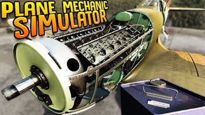 Repairing WW2 Era Planes But I know Nothing About Plane Mechanics - Plane Mechanic Simulator