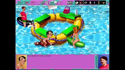 Leisure Suit Larry 6: Shape Up or Slip Out! Walkthrough #5- Bathers, Bungee Tower Key, Merrily