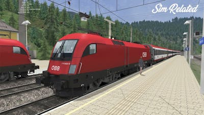 TS2021 - Eichberg to Semmering - ÖBB Class 1116 - Semmeringbahn - Mürzzuschlag to Gloggnitz