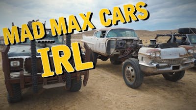 Mad Max Video Game Cars In Real Life
