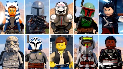 All DLC Characters in LEGO Star Wars: The Skywalker Saga