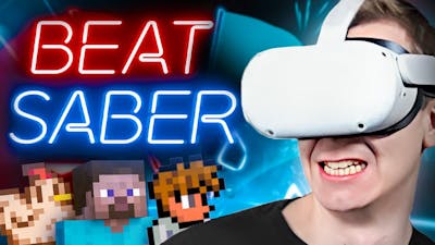 Playing the BEST Video Game Music in Beat Saber